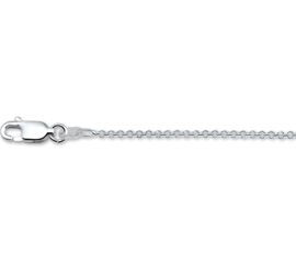 Zilveren Anker Collier Rond 1,4 mm | Lengte 50cm