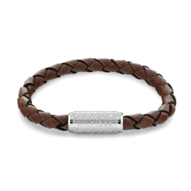 Tommy Hilfiger Bruin Leren Heren Armband TJ2790482