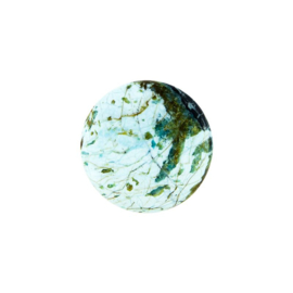 MY iMenso 24mm Natural Turquoise Gemstone Insignia