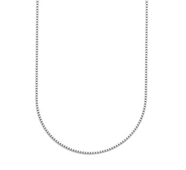 Zilveren Collier Venetiaans 1,4 mm 45 cm