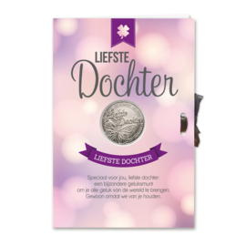 Geluksmunt Cadeaukaart - Liefste dochter