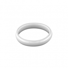 Witte Egale Ring van Keramiek van MY iMenso
