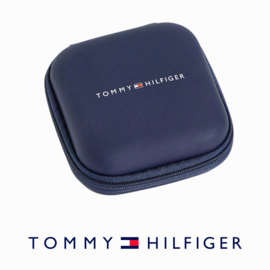 Bruin Lederen Heren Armband met Stalen Sluiting van Tommy Hilfiger