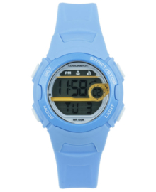 Robuust Digitaal Cool Watch Kids Horloge met Zachtblauwe Kleur