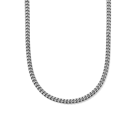 Stalen Gourmette Collier voor Heren 50cm