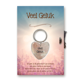 Gelukshart Cadeaukaart - Veel Geluk