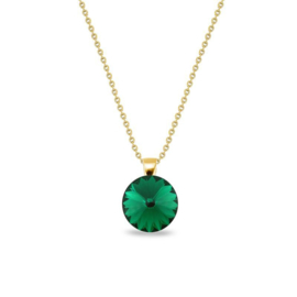 Spark Candy Gilded Ketting Emerald