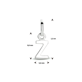 Letter Hanger Z | Massief 925 Zilver