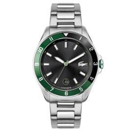 Lacoste Tiebreaker Zilverkleurige Horloge Heren LC2011129