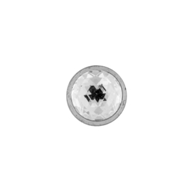 Mini Zilveren Munt met Grote Zirkonia van MY iMenso