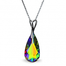 Teardrop Regenboog Glaskristallen Hanger van Spark Jewelry