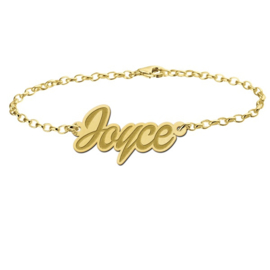 Joyce Armband van Goud met Naamhanger > Names4ever