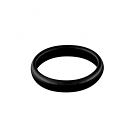 Zwarte Egale Ring van Keramiek van MY iMenso