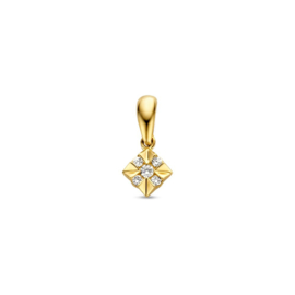 Excellent Jewelry Gouden Hanger met Diamanten
