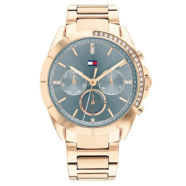 Tommy Hilfiger Kennedy Roségoudkleurig Dames Horloge