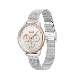 Zilverkleurig Slice Dames Horloge met Schakelband van Lacoste