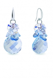 Luna Dives Glaskristallen Oorbellen van Spark Jewelry
