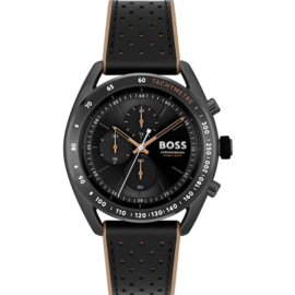 BOSS CENTER COURT Lederen Herenhorloge HB1514022