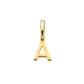 14K Geelgouden Hanger met Letter A