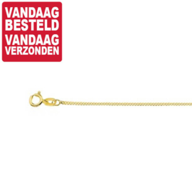 Goudkleurig Gourmet Collier | Dikte: 1,4 mm Lengte: 60cm