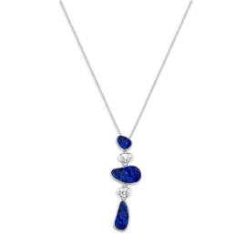 Eterno Callisto Lapis Hanger met Zilveren Collier