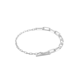 Mixed Link T-Bar Bracelet van Ania Haie