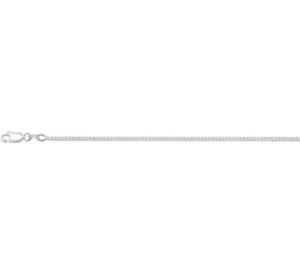 Fijn Gourmet Collier van Zilver | Breedte 2,2 mm | Lengte 40 cm