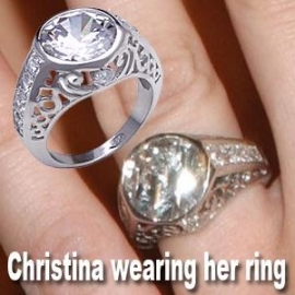 Vintage Ring - Gezien bij Christina Aguilera!