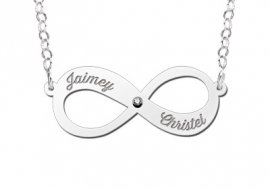 Names4ever Infinity Hanger Zirkonia Namen