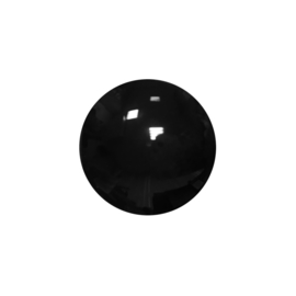 Keramiek Zwarte Edelsteen 24mm Munt van MY iMenso