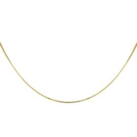 Stijlvol Gouden Venetiaans Collier | Dikte: 0,9mm Lengte: 38cm