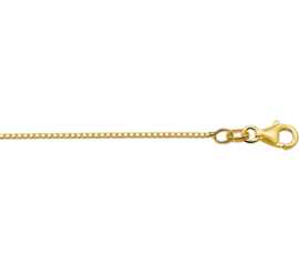 Gouden Venetiaans Collier | Dikte: 1,1mm Lengte: 38cm