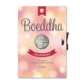 Geluksmunt Cadeaukaart - Boeddha