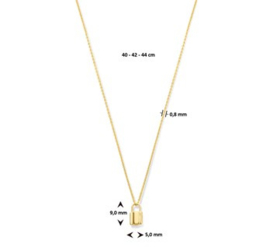 14K Gouden Collier met slot 0,8 mm 40 – 42 – 44 cm