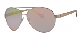 Aviator Bronskleurige Zonnebril voor Dames