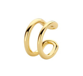 Goudkleurig Ear cuff