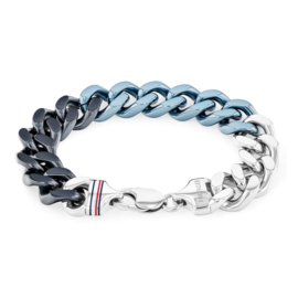 Tommy Hilfiger Multicolor met Blauw Heren Armband TJ2790515