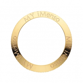 Quartz MY iMenso Goudkleurige Bezel + MY iMenso Logo