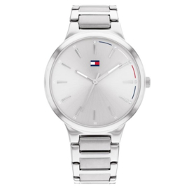 Tommy Hilfiger Bella Zilverkleurig Dames Horloge