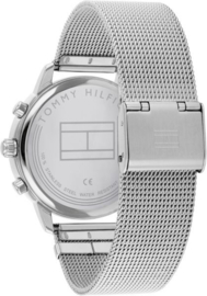 Tommy Hilfiger Zilverkleurig Blake Horloge met Zirkonia’s voor Dames