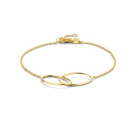 Gouden Armband Ovaal 1,2 mm 17 – 18,5 cm