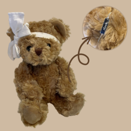 Tweeling Teddybeer Meisje/Meisje Set met 2x Naam Armbandje