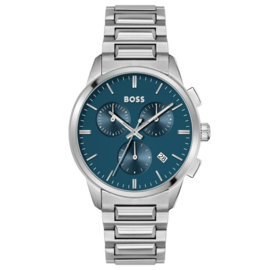 BOSS DAPPER Zilverkleurig Herenhorloge HB1513927