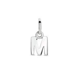 Letter Hanger M | Massief 925 Zilver