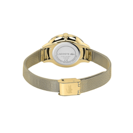 Lacoste Goudkleurig Nikita & Cannes Dames Horloge met Milanese