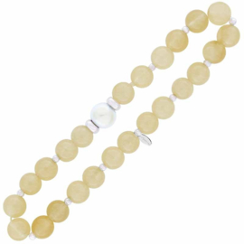 Pastel Milky Champagne Kralen Armband van MY iMenso