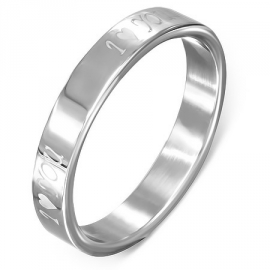 I LOVE YOU Ring - Graveren mogelijk SKU53023