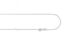 Zilveren Gourmet Collier Names4ever | Lengte: 38-42 cm