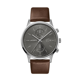 Lacoste Madrid Horloge met Bruine Horlogeband voor Heren