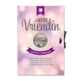 Geluksmunt Cadeaukaart - Liefste vriendin